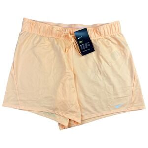 Nike Dri-FIT Peach Running Shorts Women's Size Medium Athletic Workout Gym NWT